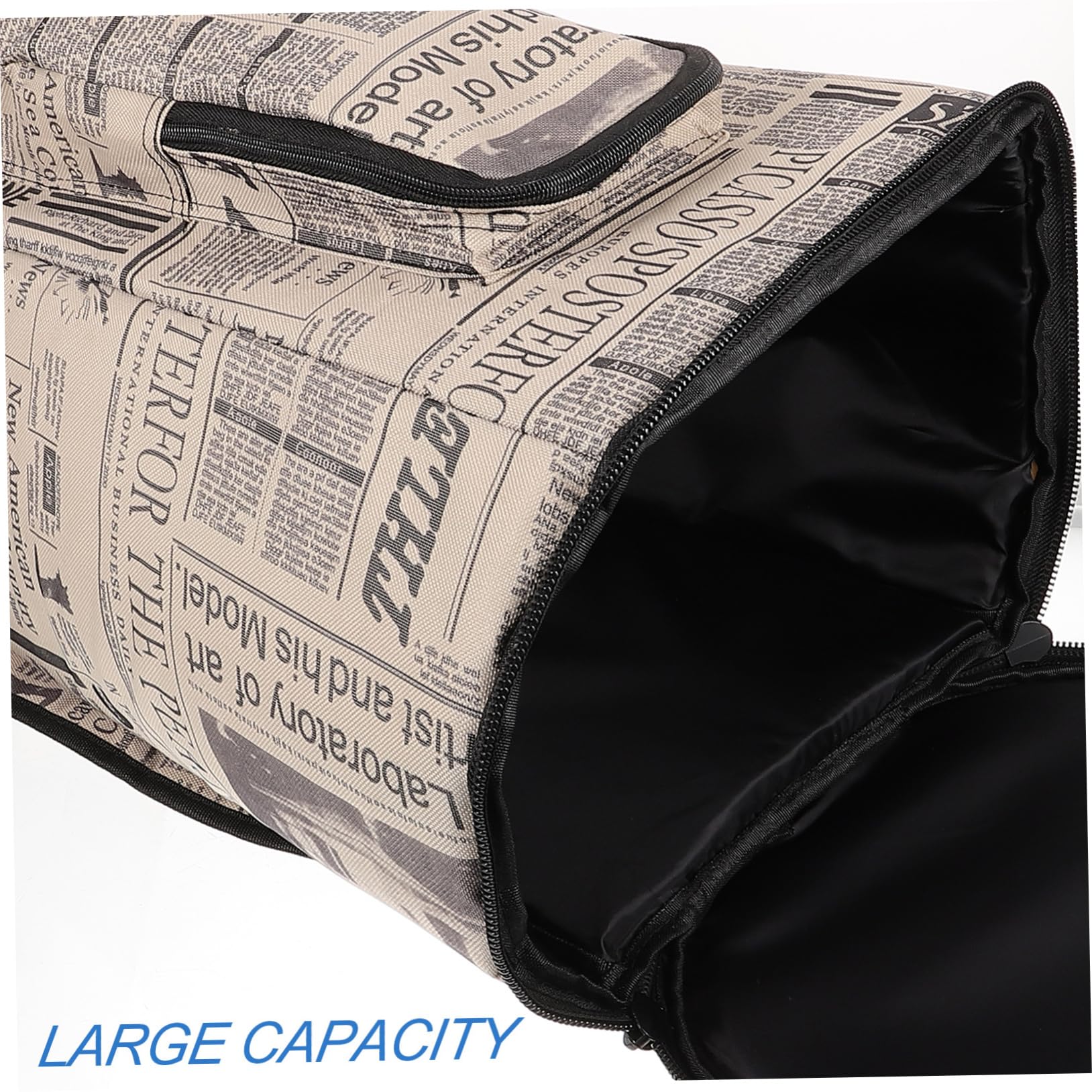 BESTonZON Afrikanischer Trommelkoffer - Afrikanische Trommel Tasche - Handgefertigte Trommel Tasche - Schwamm Djembe - Brown