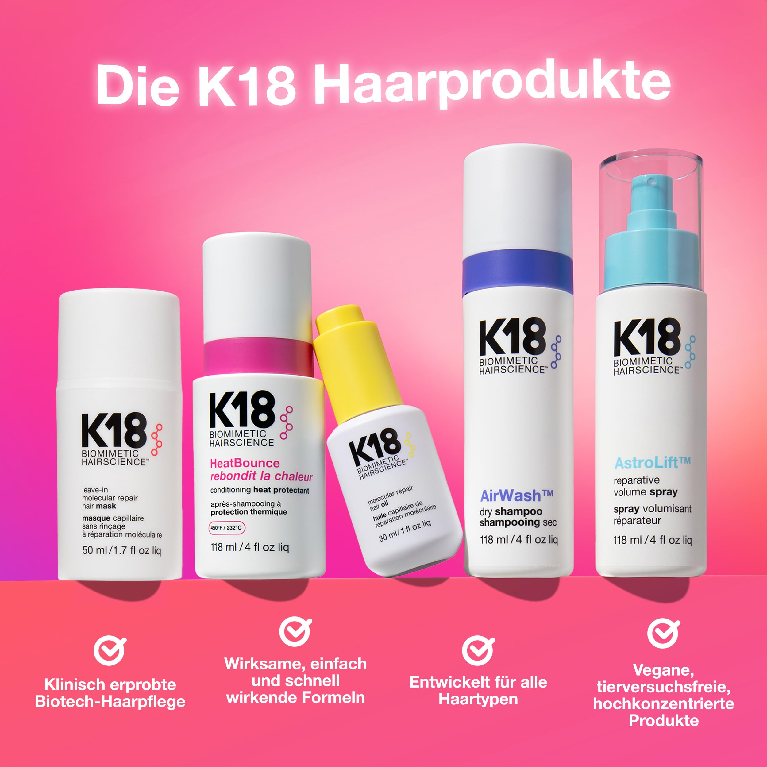 K18 Leave-In Repair Haarmaske