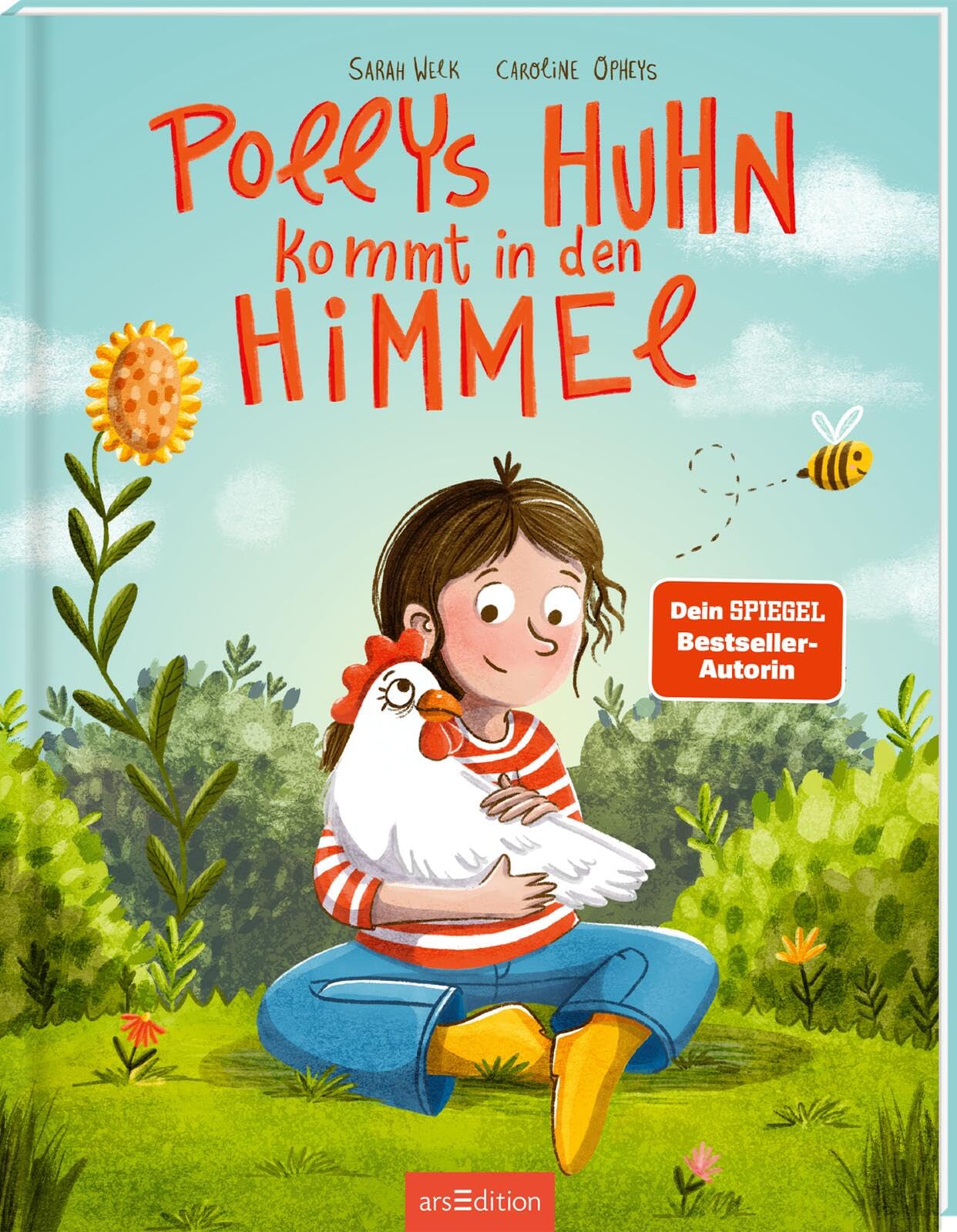 Pollys Huhn kommt in den Himmel: Einfühlsames Bilderbuch zum Thema Trauer, Trost & Zusammenhalt beim Thema Tod | ab 4 Jahren
