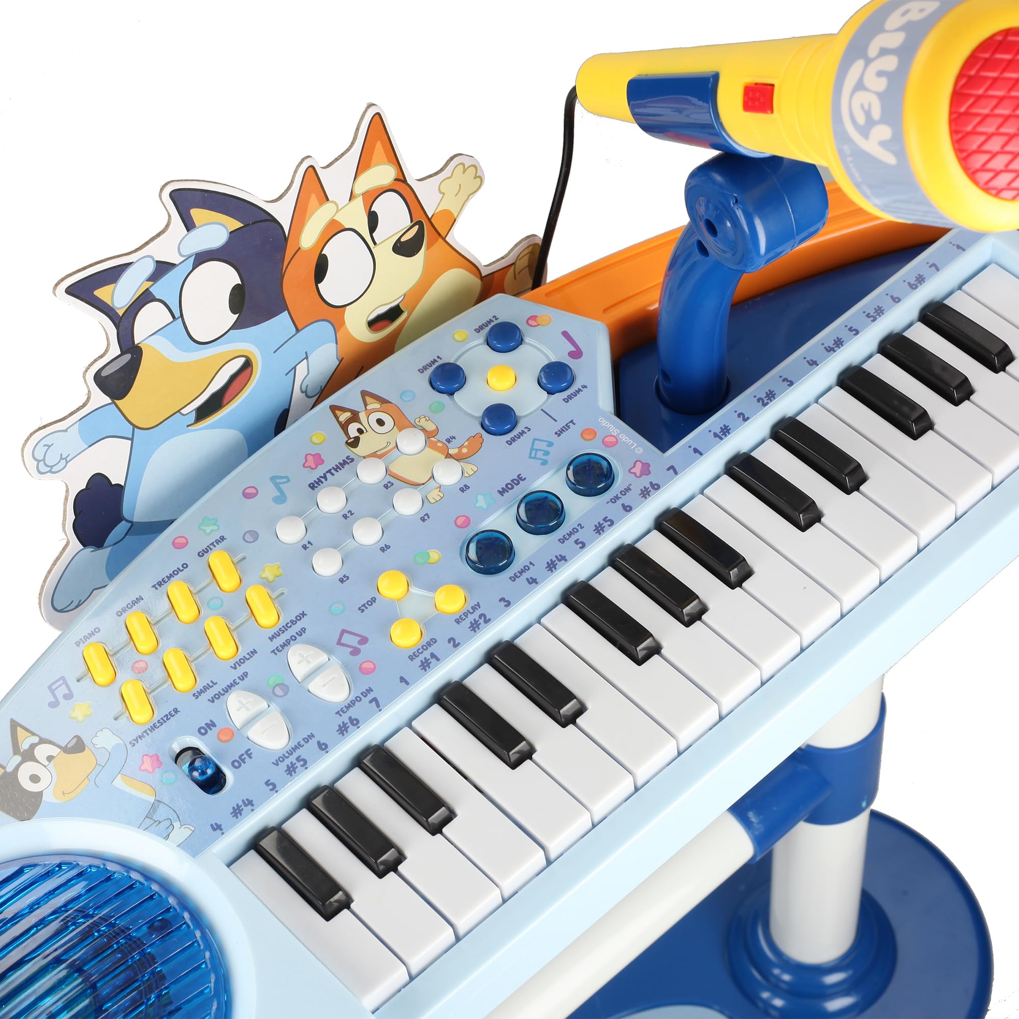 Organo con pie y banqueta Bluey (REIG 2448)