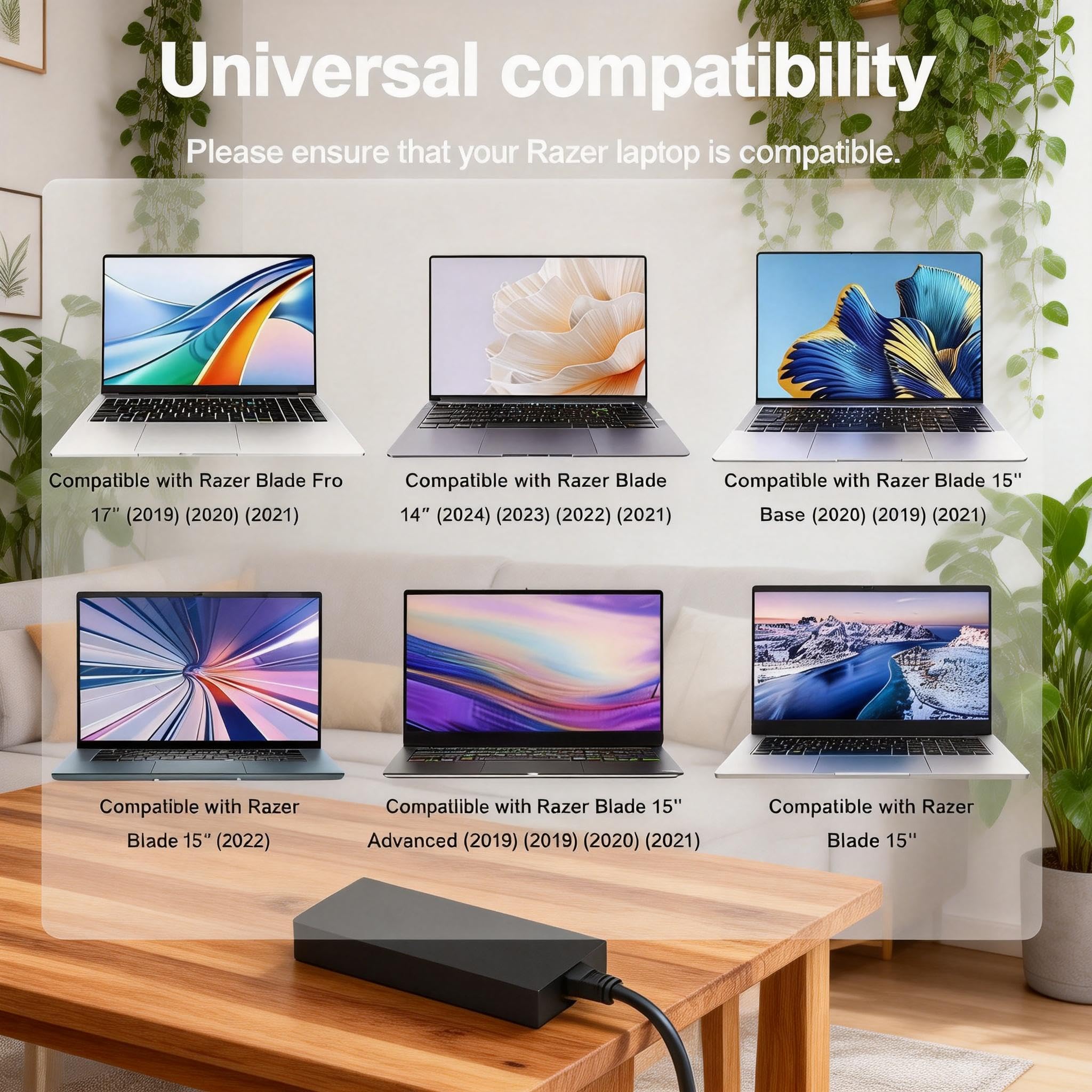 230 W zasilacz do laptopa kabel do ładowania do Razer