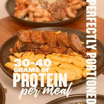 Clean Eatz Kitchen High Protein Frozen Meals, 40g+ Protein, 6 Meals
