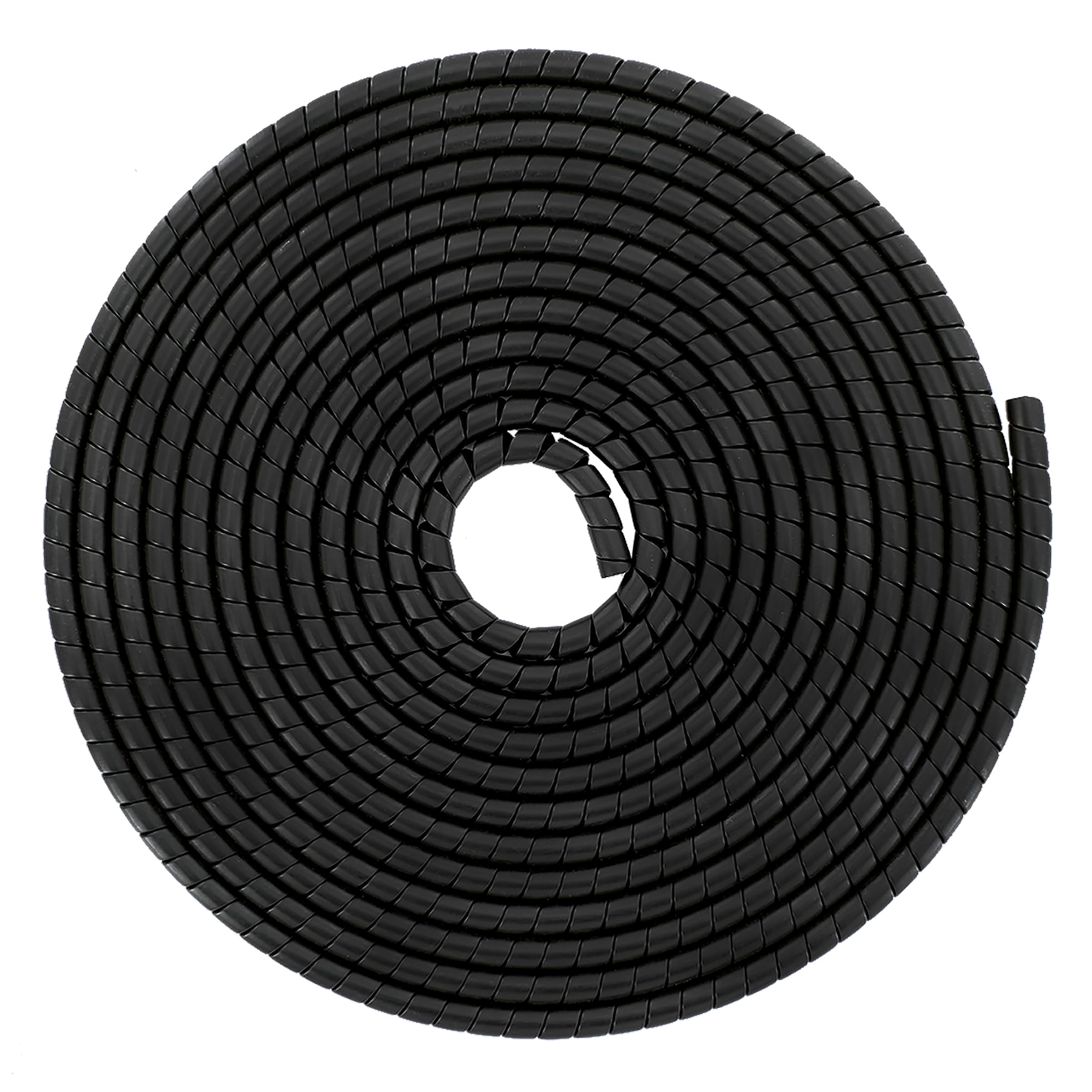 Protezione per cavo flessibile a spirale, diametro esterno 1,3 cm x 6,5 m, pretagliato, sicuro per evitare l'usura e prolungare la durata dei tubi pneumatici idraulici