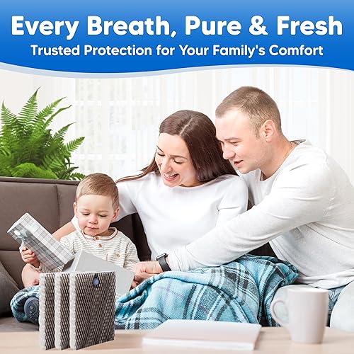 Miniatura 2 de Upstart Battery Paquete de 6 filtros de repuesto para humidificador Bionaire BCM740B, compatible con filtro humidificador Bionaire BWF100 HWF100