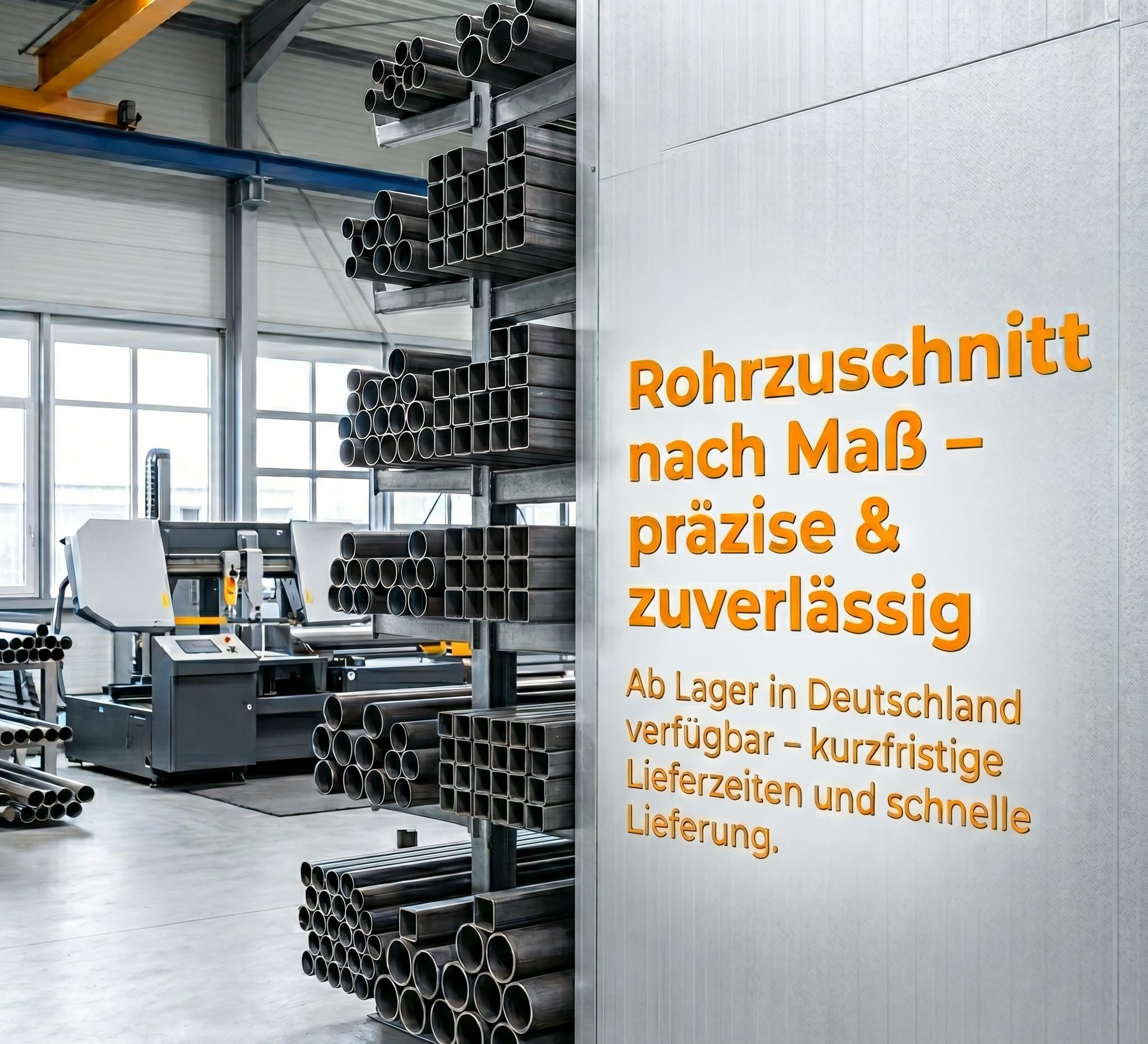 Aluminium Rundrohr 50 x 4 mm – Länge 2,0 m – Hochwertiges Alurohr für Konstruktion, Modellbau, Werkstatt und DIY – Leicht, stabil und korrosionsbeständig