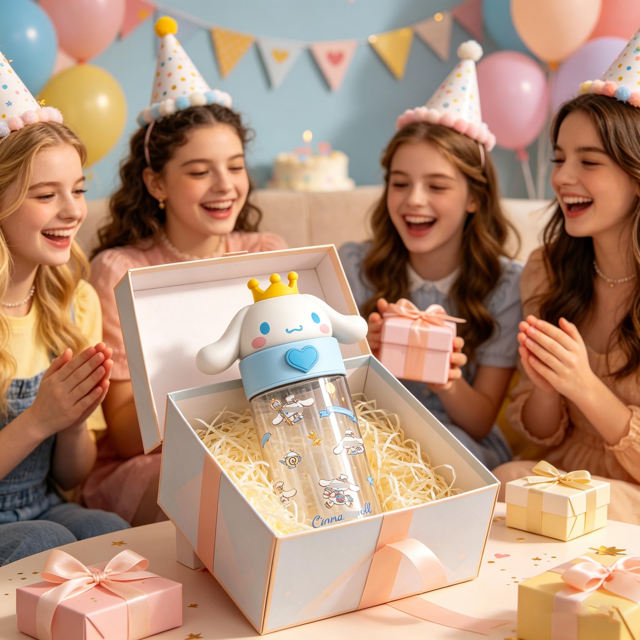 Amazon.com: Roffatide Cartoon Cinnamoroll Plastic Cup Portable
