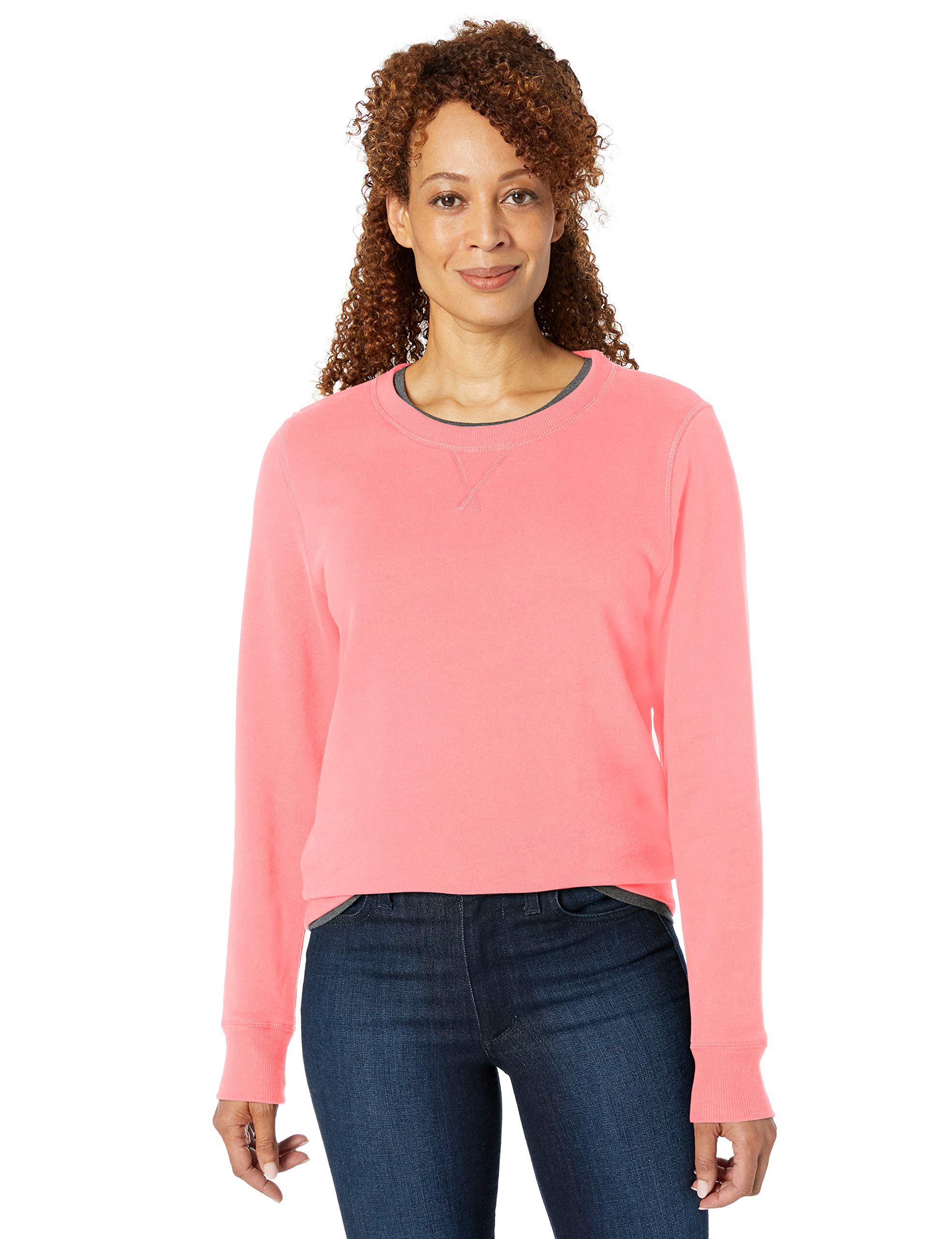 Amazon Essentials Mujer Sudadera con Cuello Redondo de Forro Polar (Disponible en Tallas Grandes) — view 8