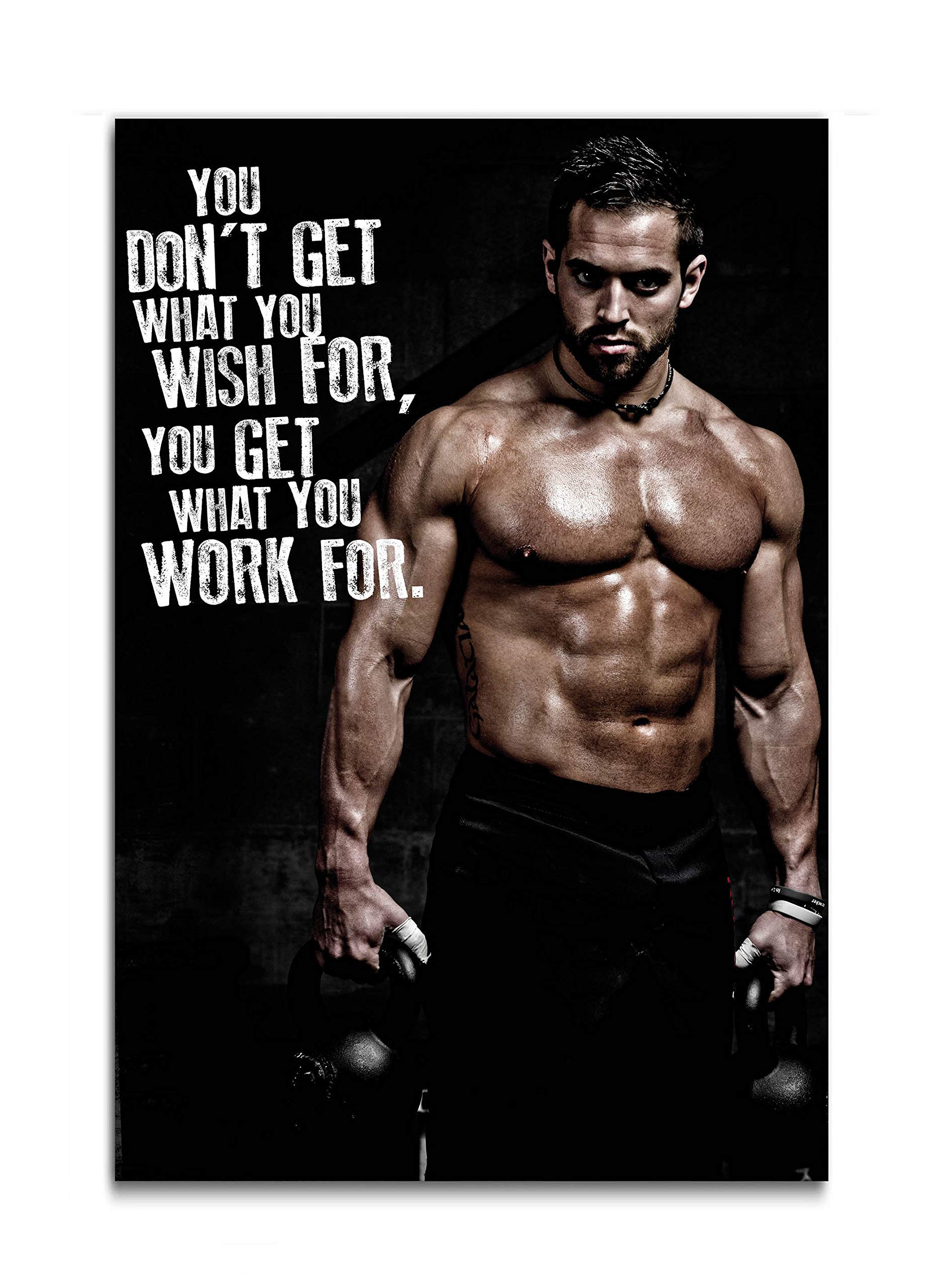 Tamatina Gym Posters - Gym Posters Motivational - Gym Posters for Wall - Gym Posters Large Size – 36 inches x 24 inches (92 cms x 61 cms) – Workout Posters Large - G2 (B089GXFHDC) Amazon Price History, Amazon Price Tracker
