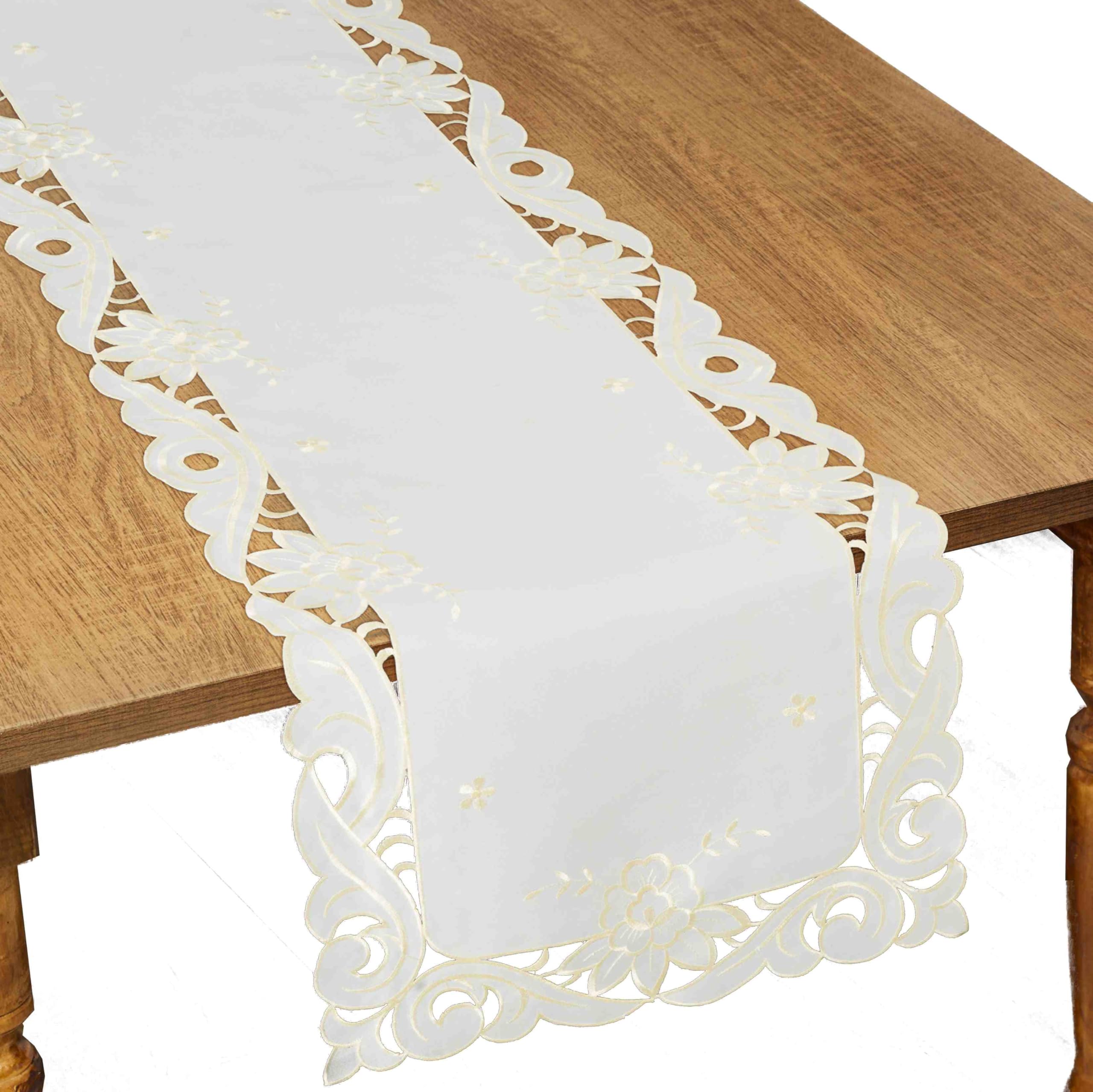 6320 CAMINHO DE MESA 38 X 130 CM BEGE