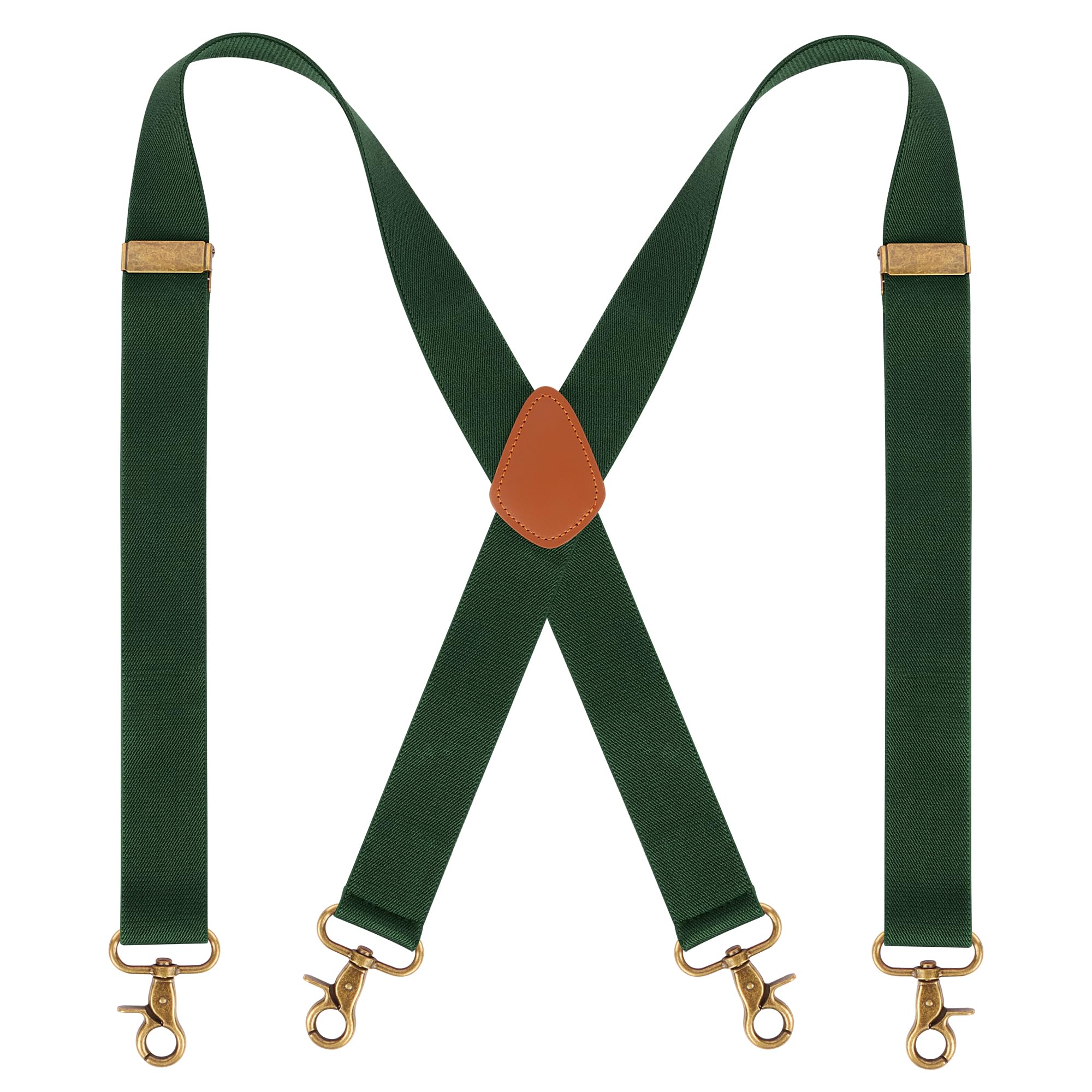 Army Braces Leather Clamping OLIVE | Army Surplus MILITARY RANGE - Foto 3