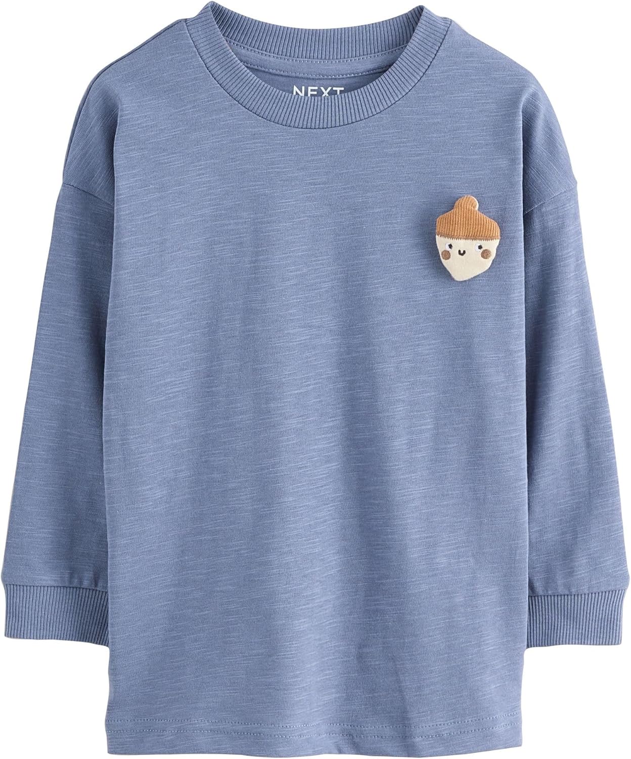 NEXT Langarmshirts Mit Tiermotiven - 3er Pack Baumwolle - Bequeme Basic-Shirts