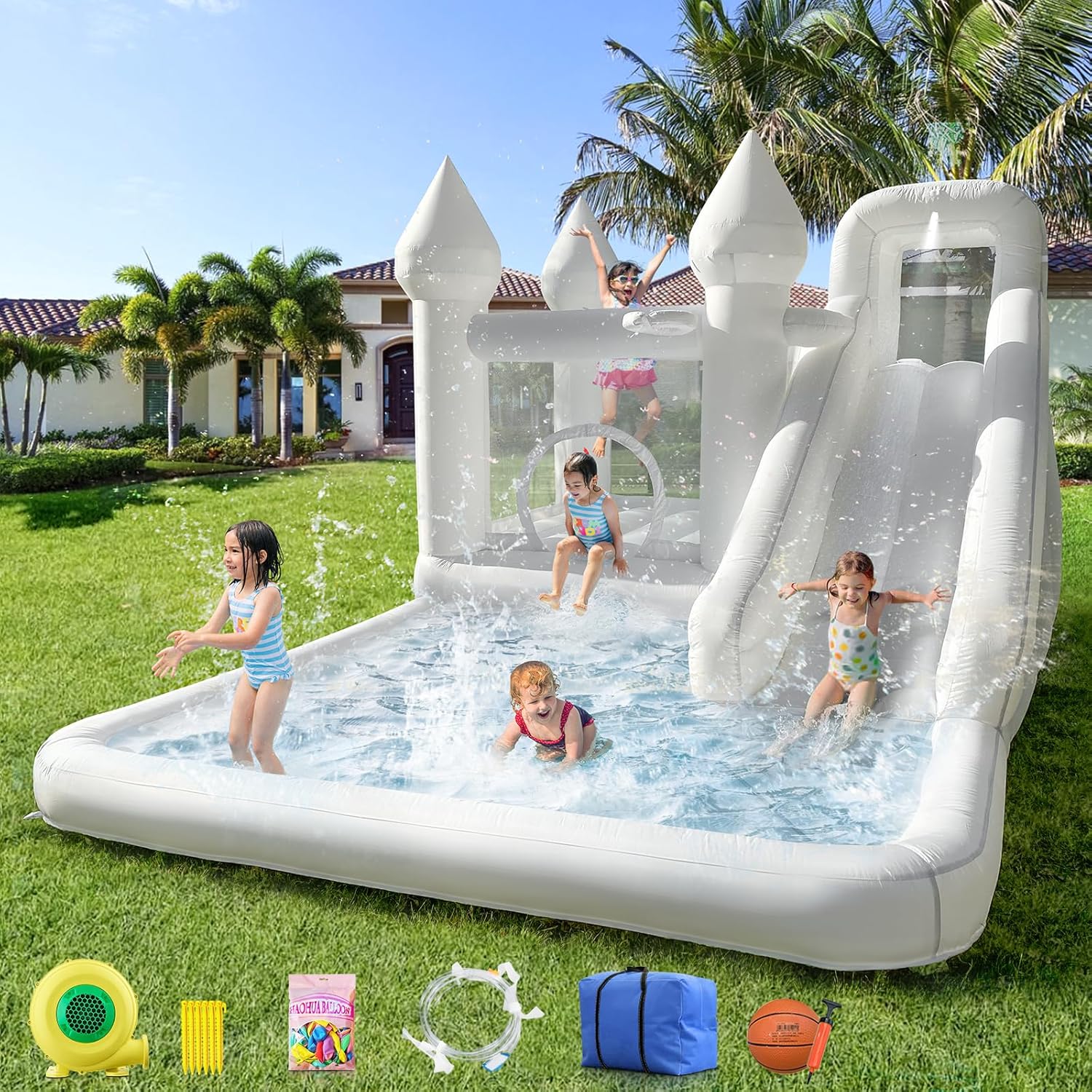 ‌White Water Bounce House – Ultimate Splash & Bounce Adventure!‌