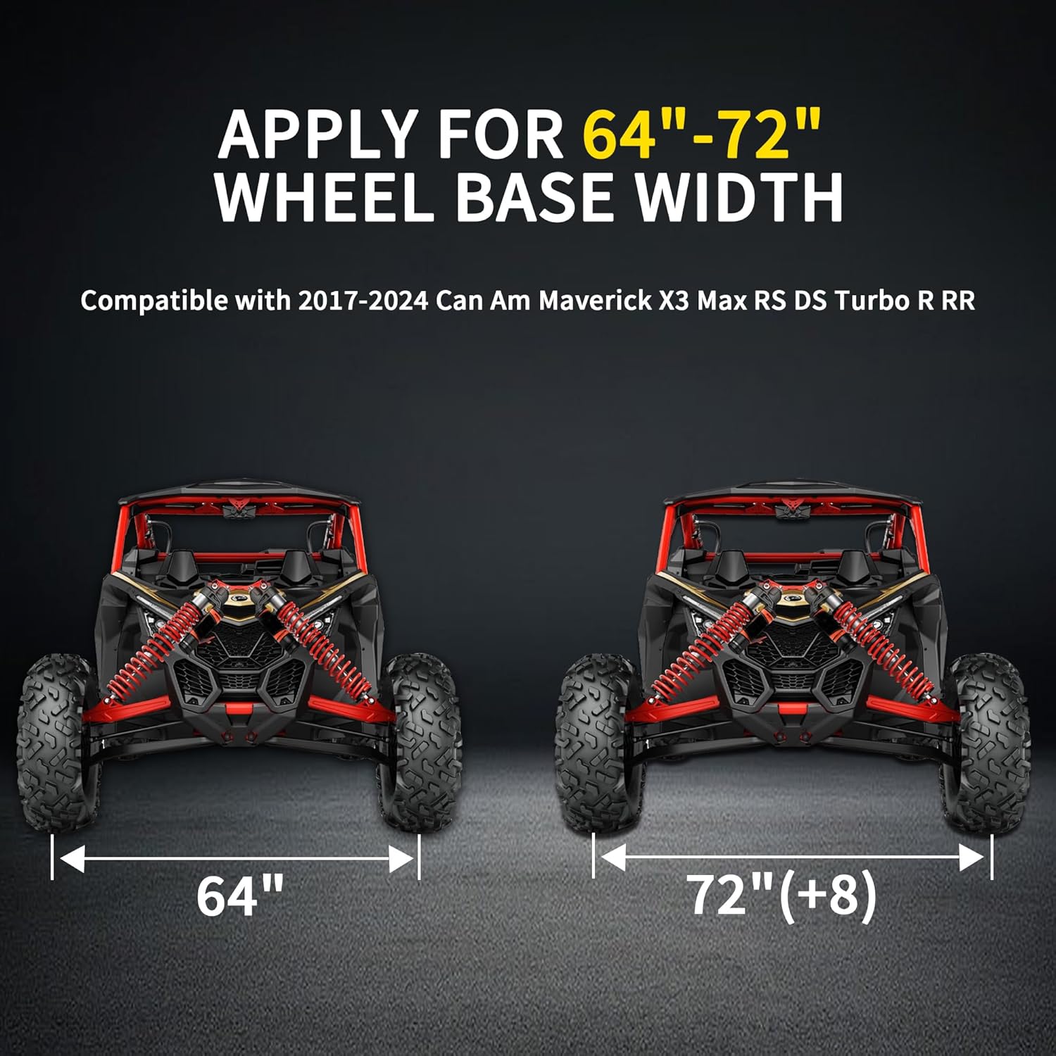 X3 Belt Tool, X3 Belt Removal Tool, X3 Clutch Removal Tool Kit, Belt Changing Tool for 2017-2025 Can-Am Maverick X3 Max RS DS Turbo R RR Accessories, for 64"-72" Wheel Base Width, Black