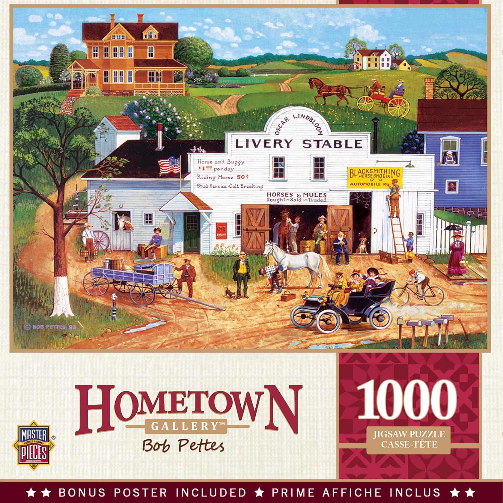 MasterPieces - 1000 Piece Jigsaw Puzzle, Changing Times, Fun for Adults, Family, Kids, 19.25" x 26.75"