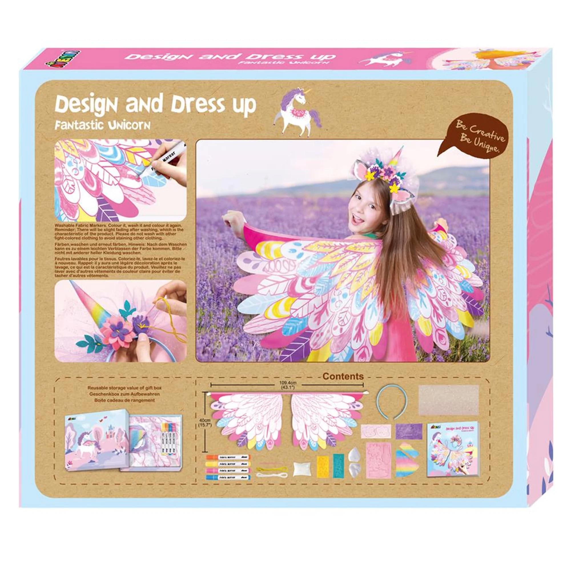 Amazon.com: Avenir - Design & Dress Up - Fantastic Unicorn : Toys & Games