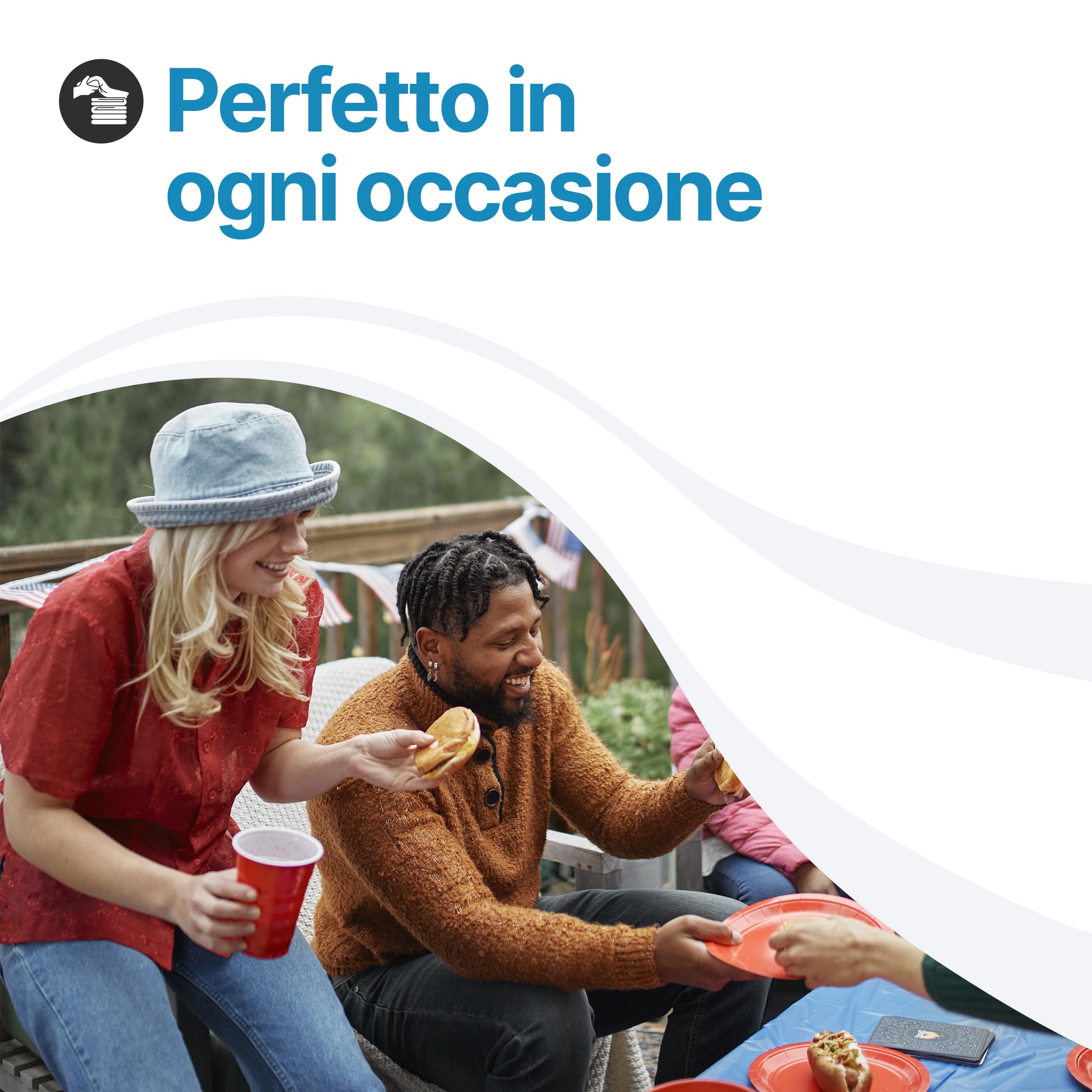 Tomaino - Tavolo Pieghevole Legno Quadrato Salvaspazio - Tavolo Richiudibile Da Interno ed Esterno - Tavolino Richiudibile Portatile per Giardino, Balcone, Campeggio