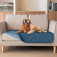 Vista 140 de gogobunny Funda de cama 100% impermeable de doble cara para perro, manta para mascotas, sofá, muebles, protector para cachorros, perros grandes