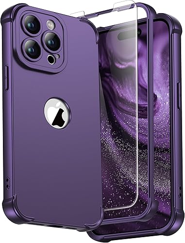 Miniatura 93 de ORETECH Funda para iPhone 13, con [2 protectores de pantalla] [prueba de caídas de grado militar de 15 pies] [protección de cámara] cuerpo completo
