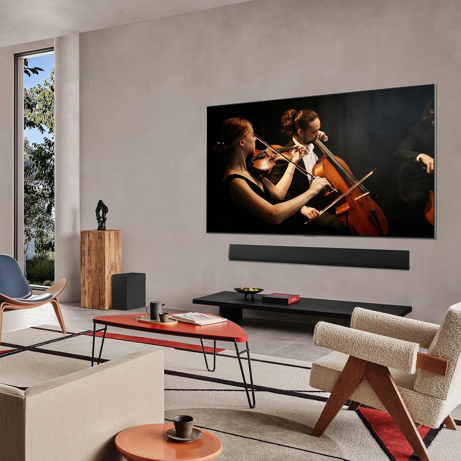 LG OLED evo AI G5 TV 55 pollici Smart TV 4K Base da appoggio inclusa Processore α11 Gen2 Brightness Booster Ultimate webOS con AI Dolby Vision Atmos VRR GSYNC 4K@165Hz OLED55G56LS 2025