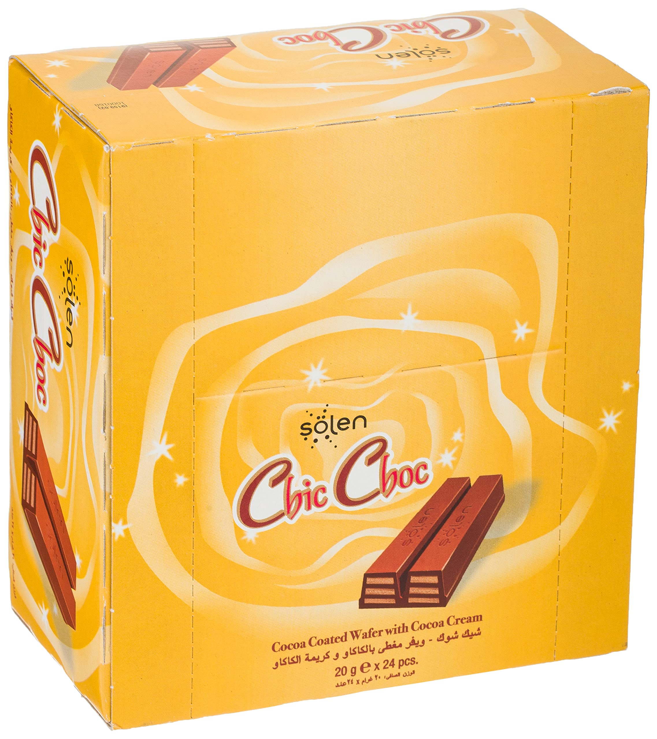 Solen Chic Choc Cocowafer, 24 X 20 gm