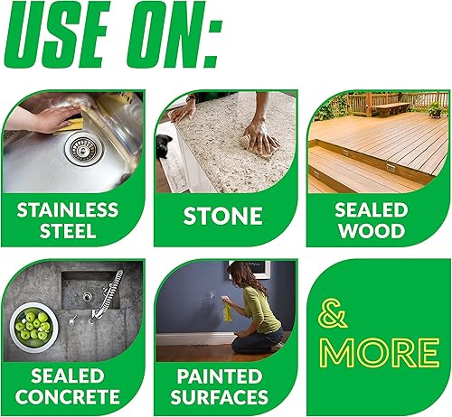 Miniatura 6 de Simple Green AllPurpose Cleaner - Limpiador multiusos, espray y recarga, verde, juego de 3 piezas, limón, 1 unidad