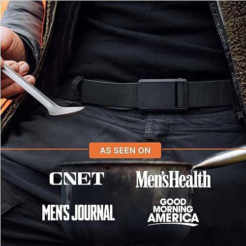 Miniatura 6 de Groove Life Groove Belt Ultra - Cinturón de golf para hombre, elástico, hebilla magnética, ajustable, cómodo, golf