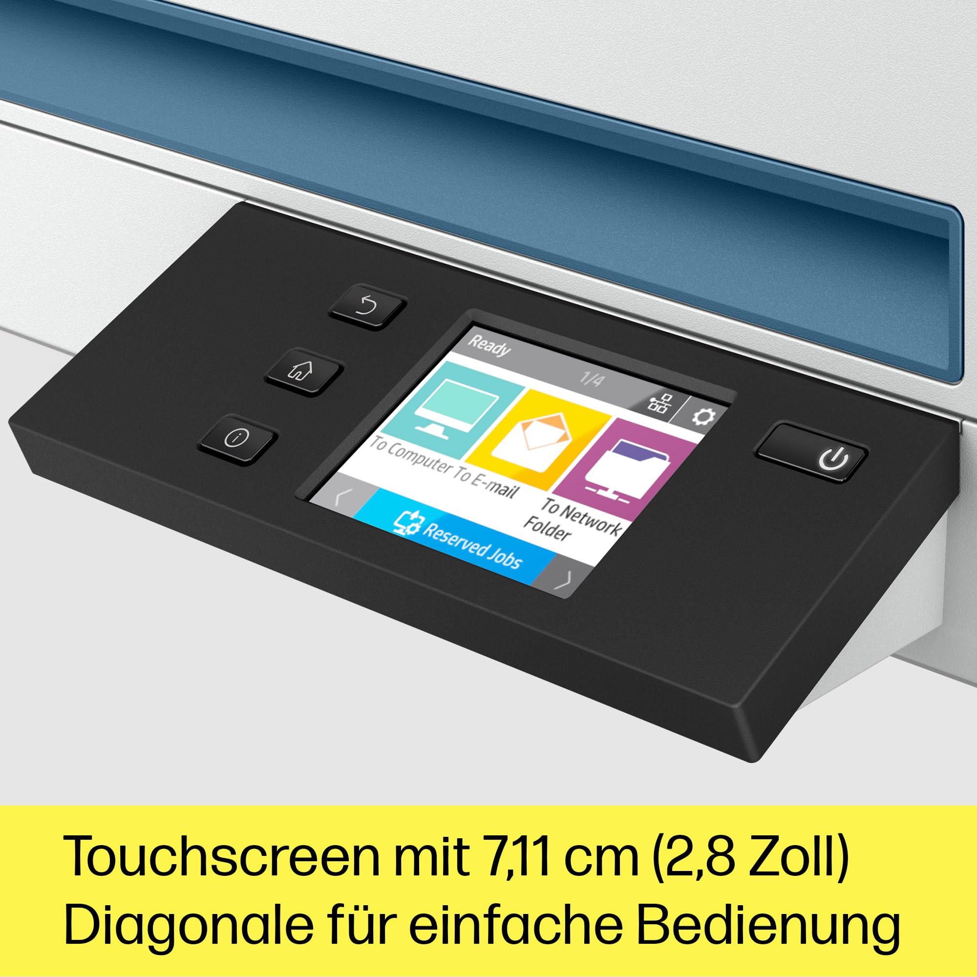HP ScanJet Enterprise Flow N6600 fnw1 Scanner ADF Flachbettscanner Ethernet USB 3.0 WiFi Touchscreen