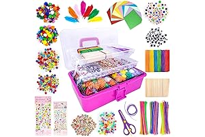 1405 Pieces Kids Art and Craft Supplies