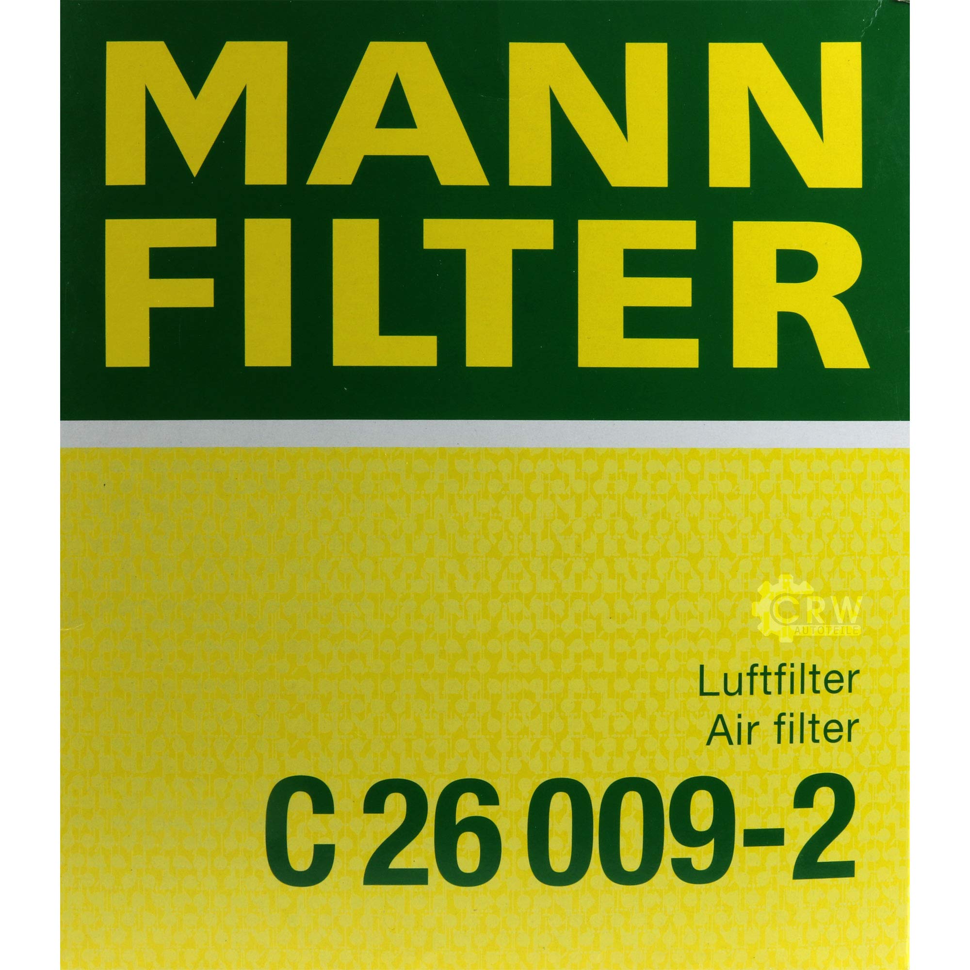 Paquete de inspección Kit de mantenimiento de filtros con filtro de aceite HU 926/5 y, filtro de aire C 26 009-2, filtro de combustible WK 820/1, filtro de habitáculo FP 2722-2, tornillo de