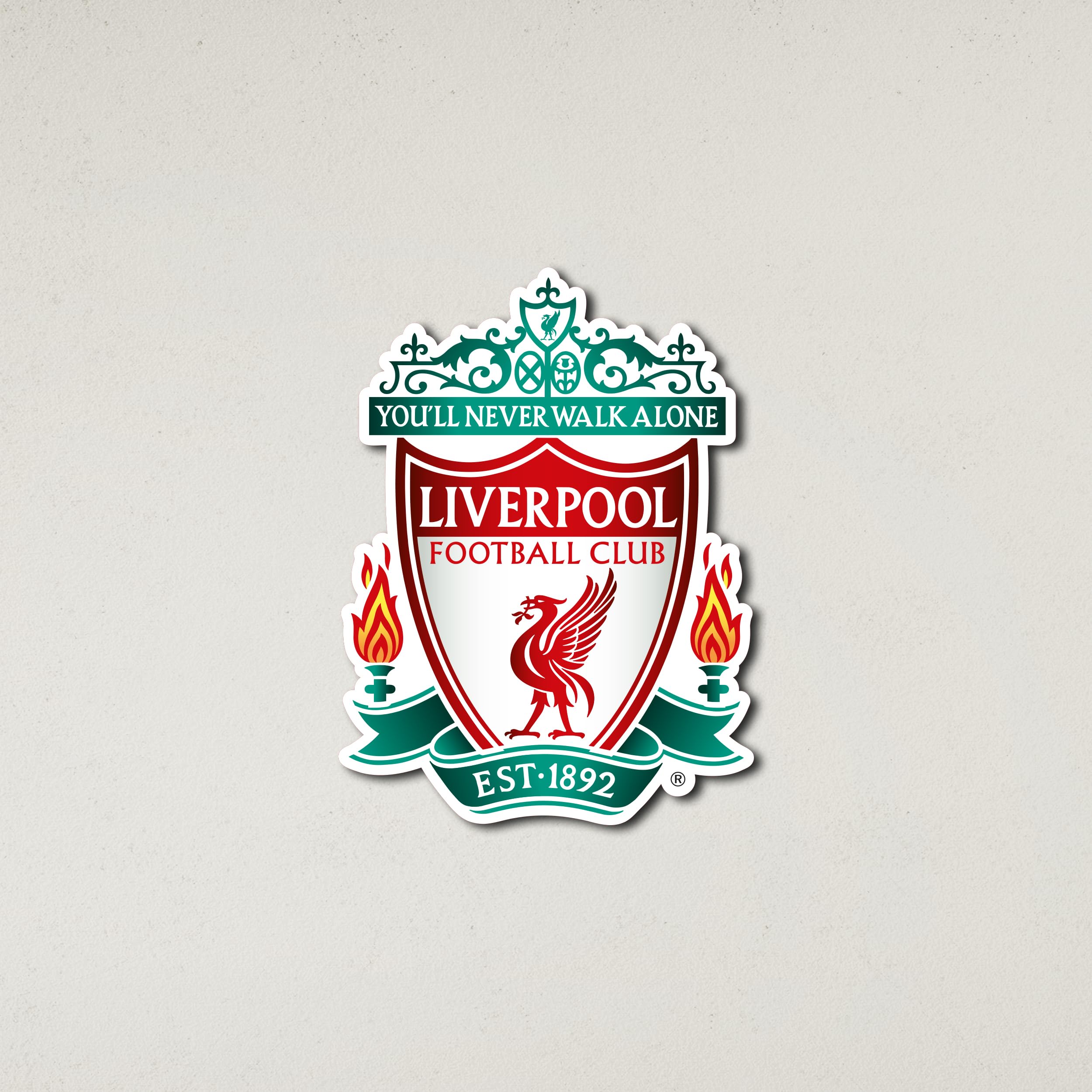 fan decor Licensed Décor officially licensed Liverpool FC Plaque (39X54cm) 10mm Foamboard