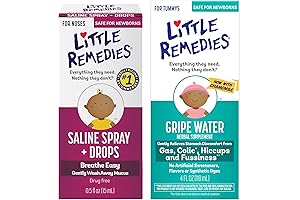 Little Remedies Infant Gas and Nose Solutions: For Gentle Relief of Infant Discomfort