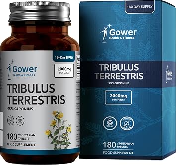 GH Tribulus Terrestris | 180 Tribulus Terrestris High Strength Tablets for Men and Women - 2000mg Trib per Tablet from 201 Extract | Non-GMO, Gluten & Allergen Free | Manufactured in The UK