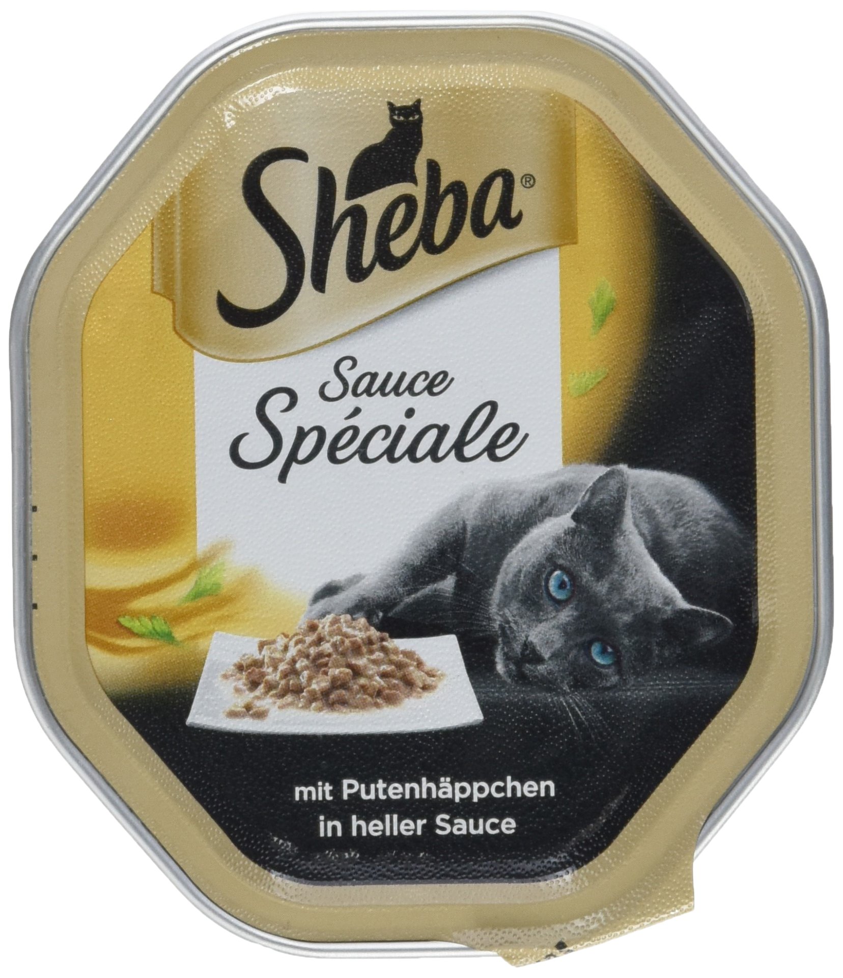 Sheba - Cibo per gatti speciale, alimenti umidi di alta qualità in salse selezionate, Tacchino, 36 x 85g