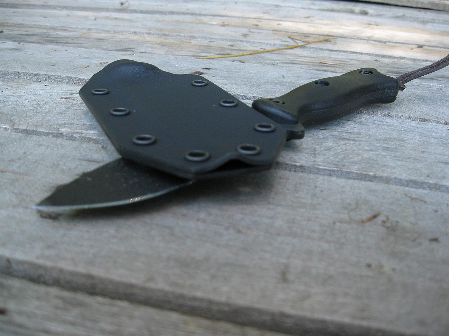Valhalla Custom Kydex Sheath Ka-bar Becker BK16 BLACK Two Piece