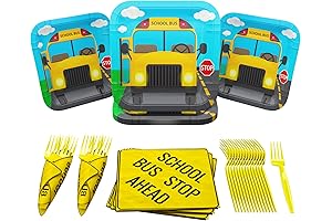 Blue Orchards School Bus Party Value Pack