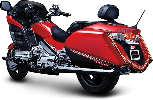 Miniatura 5 de Kuryakyn Accesorio de motocicleta 3234: adaptador trasero para motocicletas Honda Gold Wing F6B 2013-16, negro