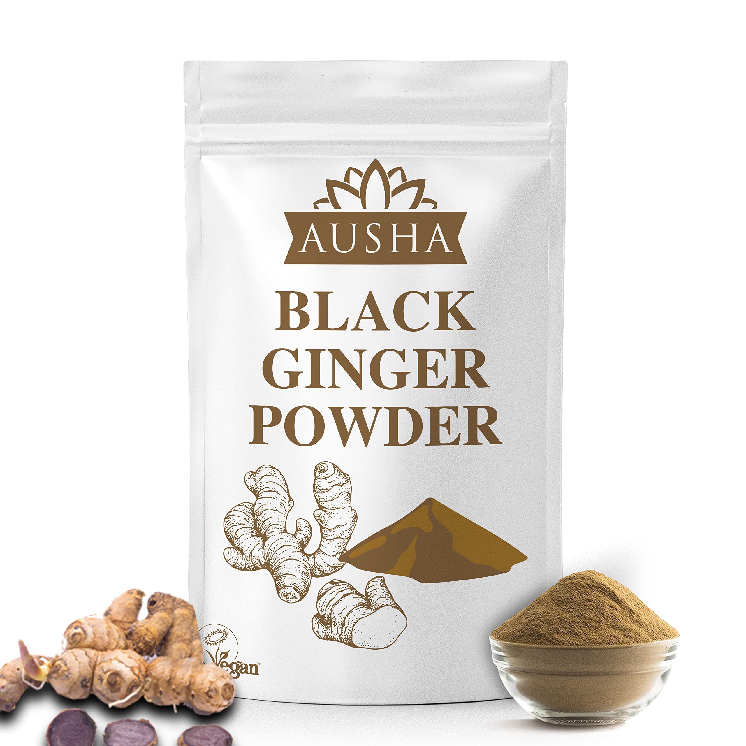 Black Ginger Powder - 100g - Kaempferia Perviflora - For Endurance, Stamina, Energy