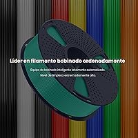 Vista 4 de SUNLU PLA filamento para impresora 3D, 1,75 PLA, precisión dimensional +/- 0.001 in, bobina de 2.2 lb 0.069 in