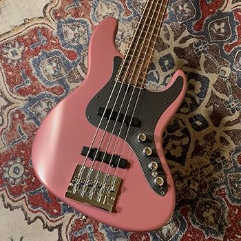 Amazon | Brubaker Guitars JXB-USA-5 / Burgundy #024-22 5弦