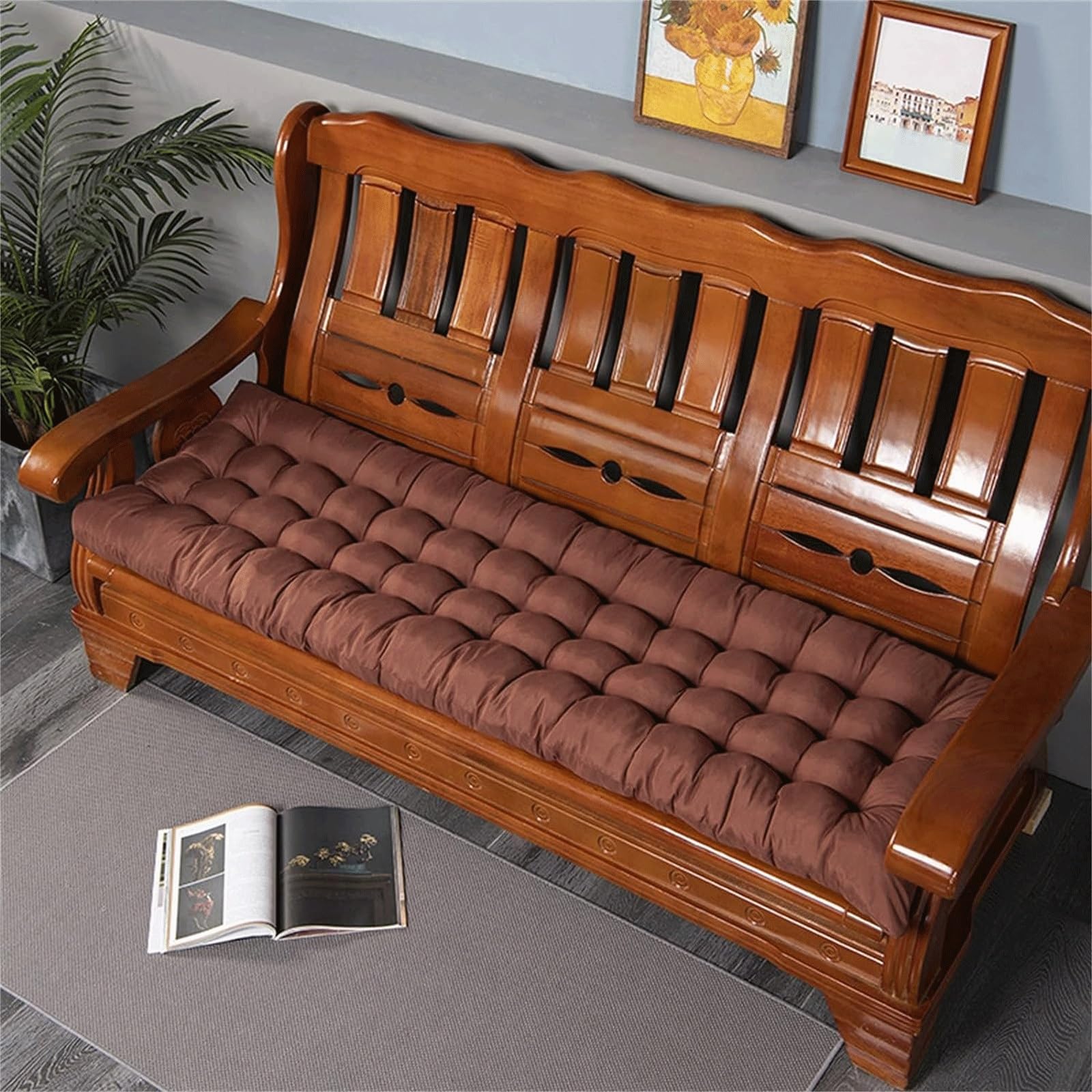 Cuscini Materasso per lettino prendisole Cuscino per lettino prendisole Cuscino per sdraio 170x53x510 cm Materasso per lettino prendisole antiscivolo per poltrona relax Copertura per lettino