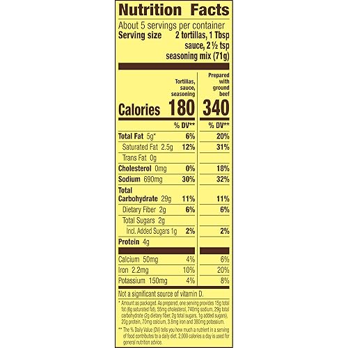 Miniatura 2 de Old El Paso Soft Taco - Kit de cena de 12.5 onzas