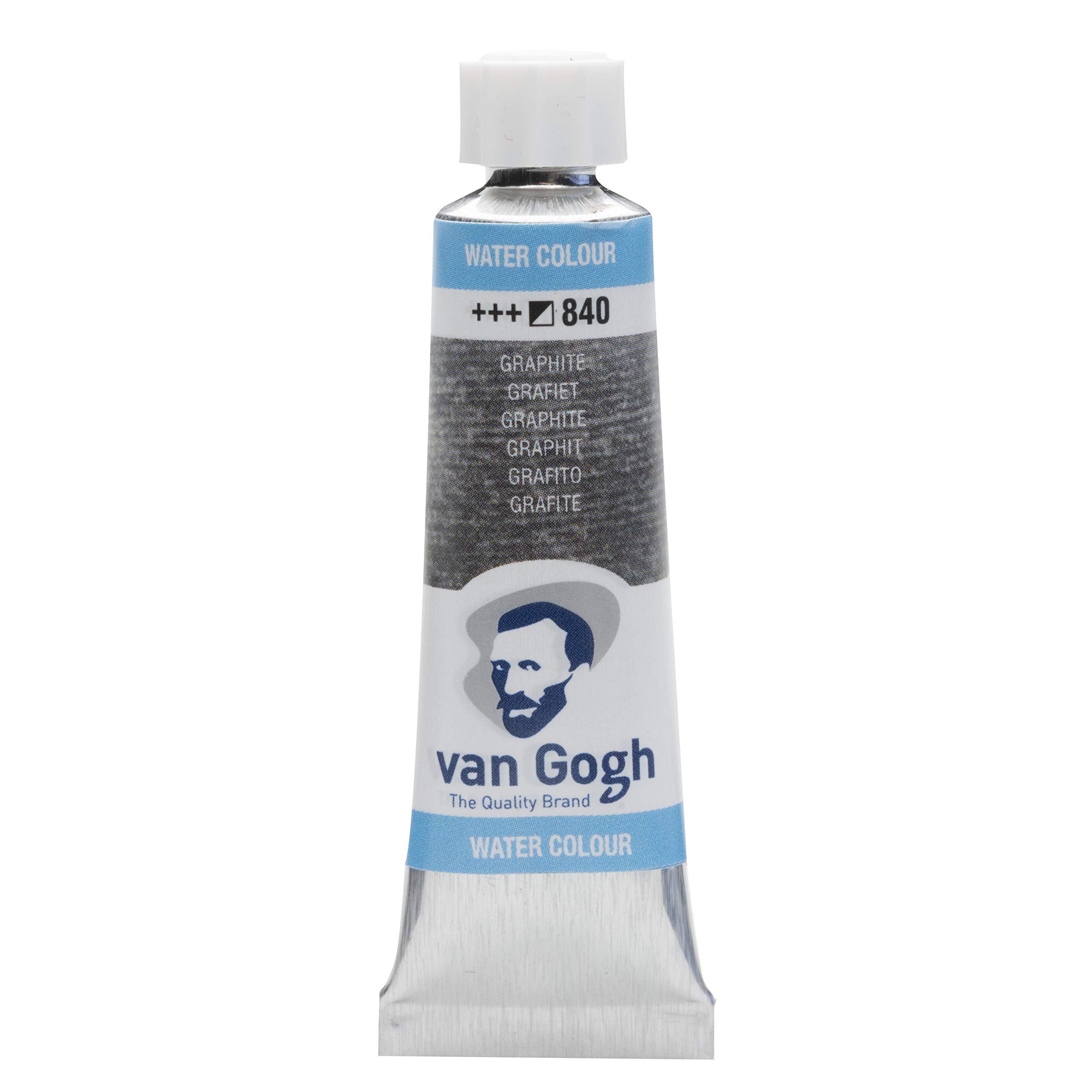 Van Gogh Watercolour Paint, 10ml Tube, Graphite 840
