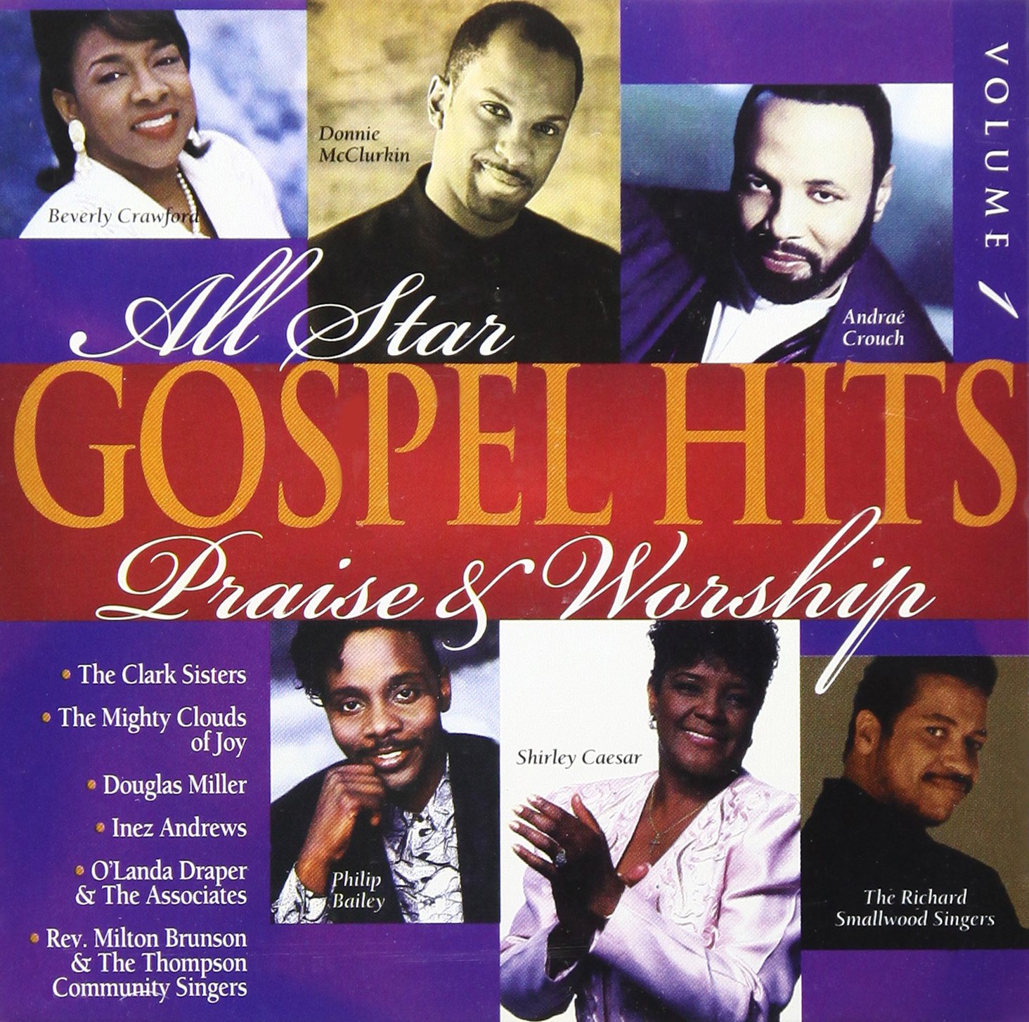 All Star Gospel Hits, Vol. 1: Praise and Worship [Audio CD] All Star Gospel Hits