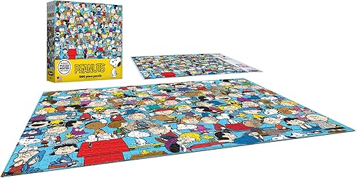 Miniatura 3 de RoseArt - Peanuts - Cast of Characters - Rompecabezas de 1000 piezas para adultos