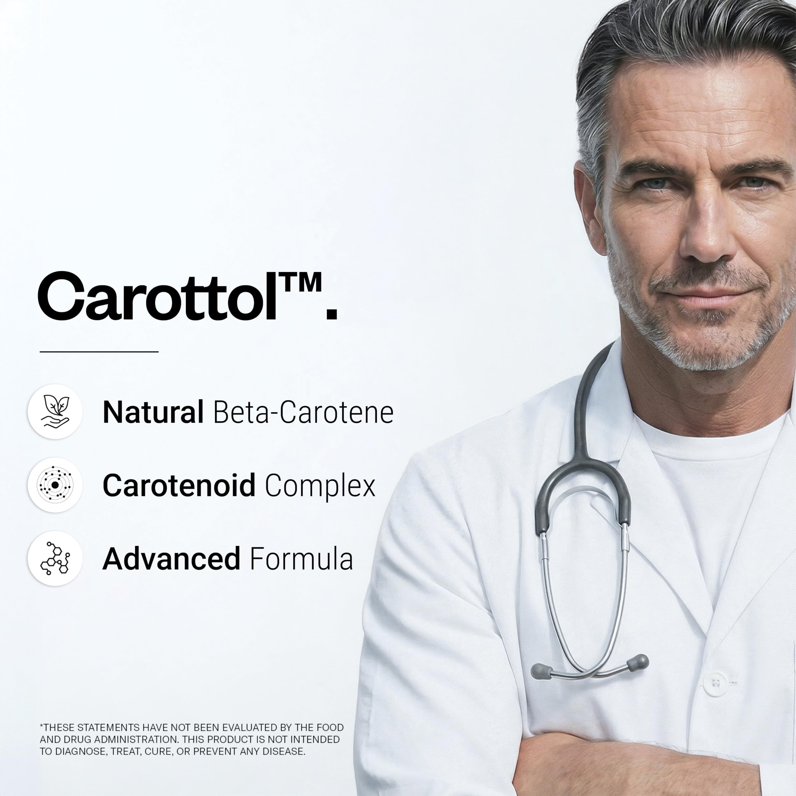 Supersmart - Carottol - Carotenoid Complex Supplement - with Beta Carotene, Lycopene, Lutein & Zeaxanthin | Non-GMO & Gluten Free - 60 Vegetarian Capsules — Amazon image 3