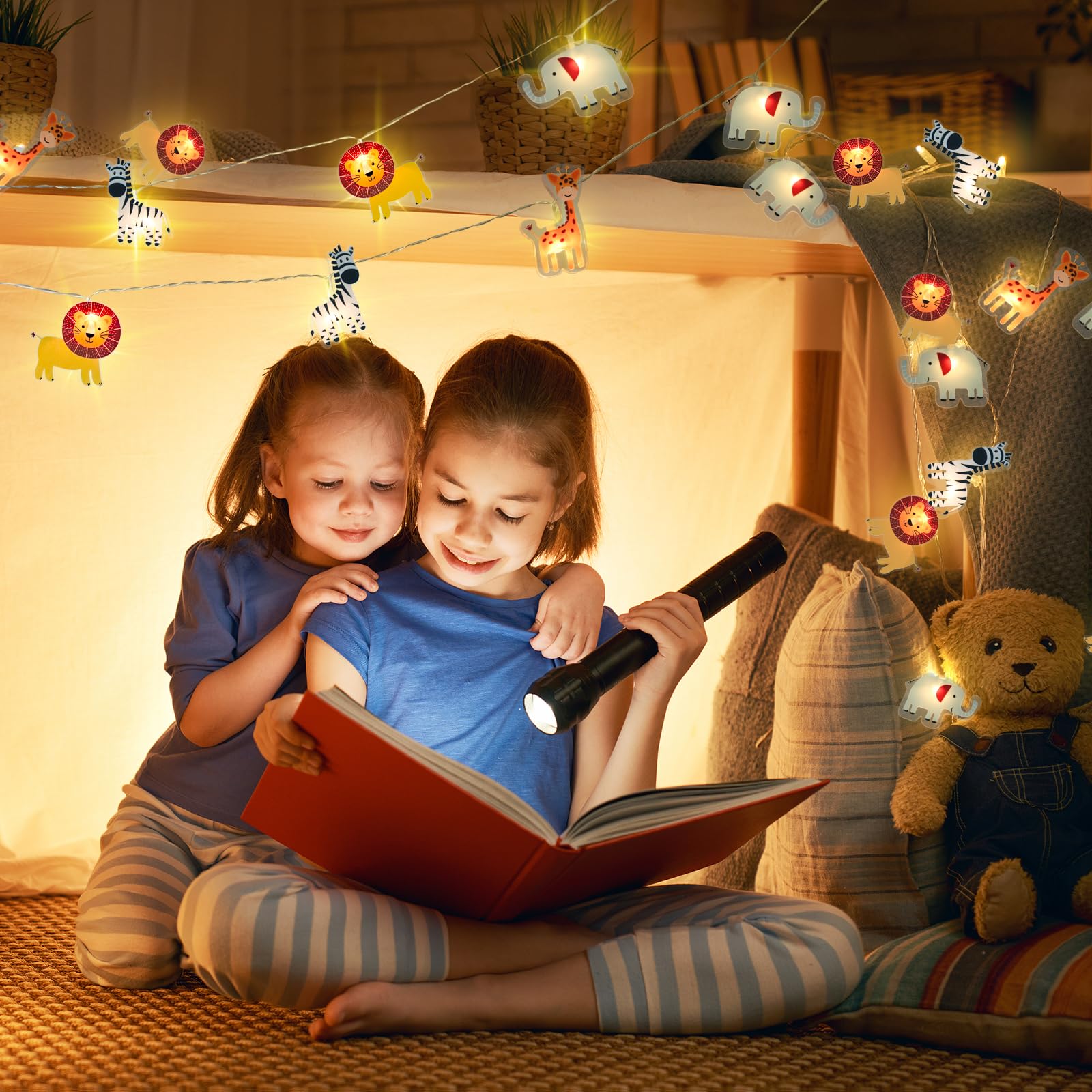 Guirlande Luineuse LED D'extérieur - 40 - 8 Odes - Fonctionne Avec USB / Piles Et IP65