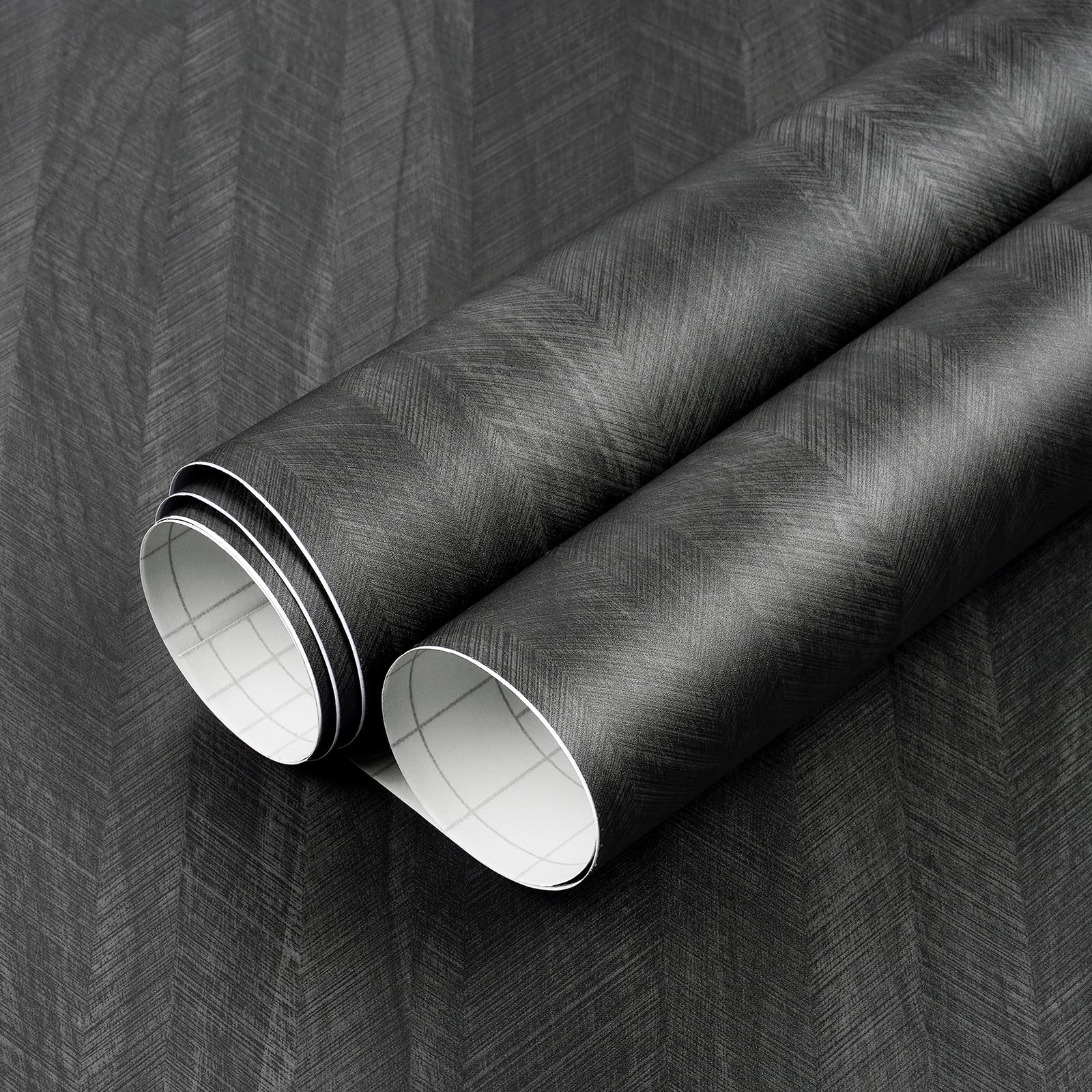 Black Wood Contact Paper