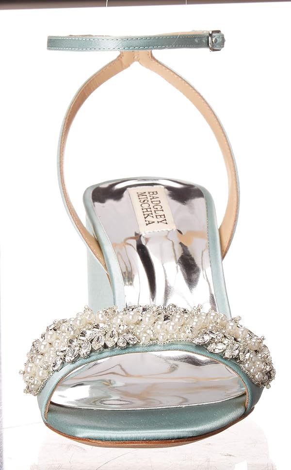 Badgley Mischka Women's Clara Heeled Sandal, Blue Radiance, 8.5 by Badgley Mischka - Image 2