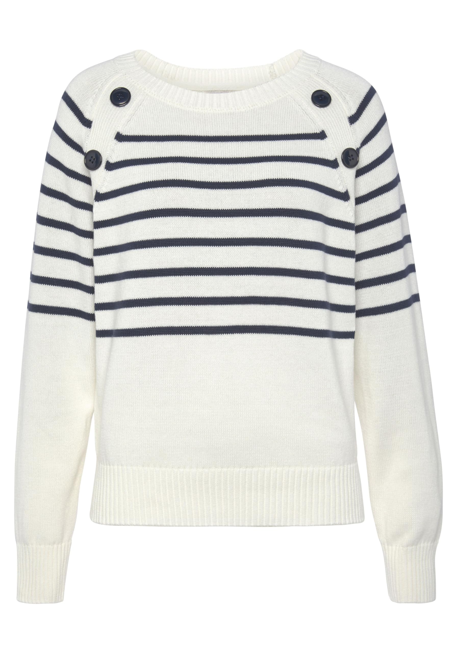 Vivance Streifenpullover Damen Produktbeschreibung