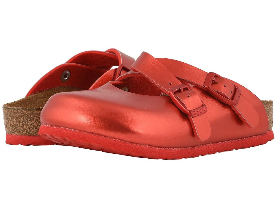 

Birkenstock Kids Dorian (Toddler/Little Kid/Big Kid) (Soft Metallic Red Birko-Flor) Girls Shoes